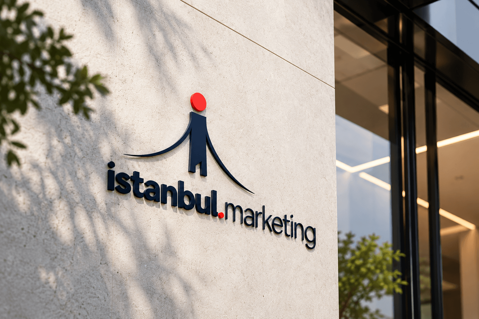 Istanbul Marketing office signage